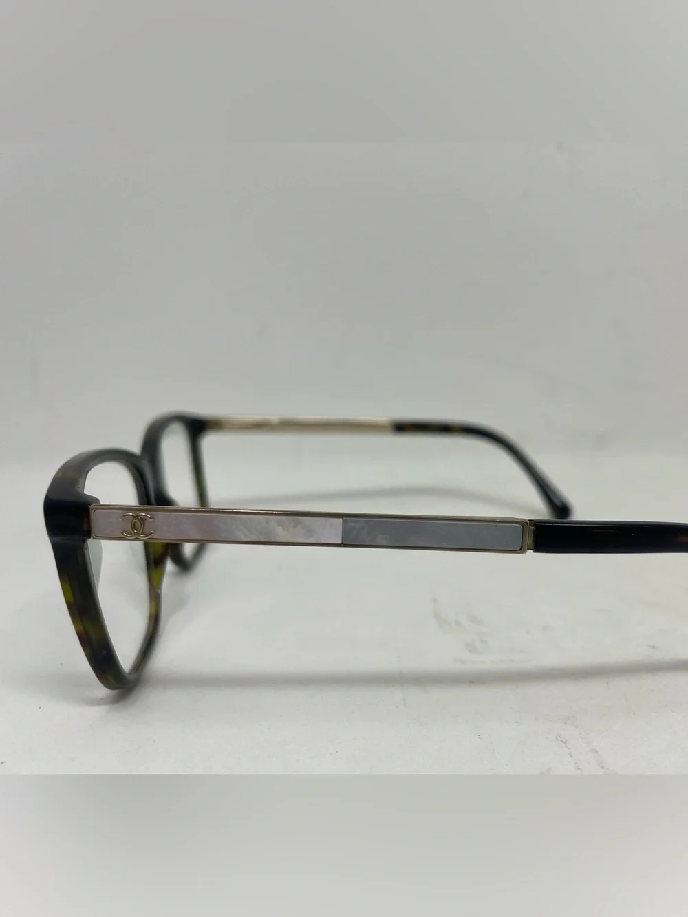 Chanel Eyeglasses 3331-H-A c.714 Dark Havana/Mother Of Pearl Italy 52 [] 16 140